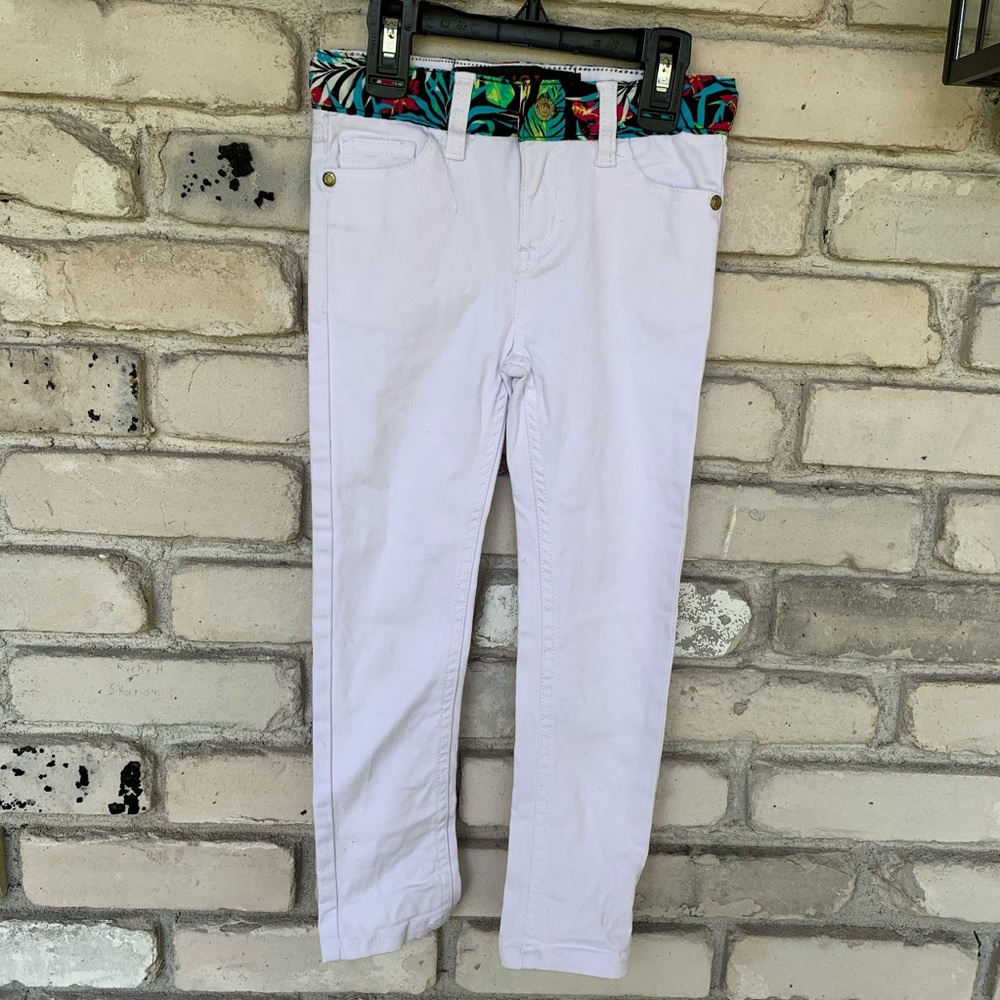 Kids blac label white jeans